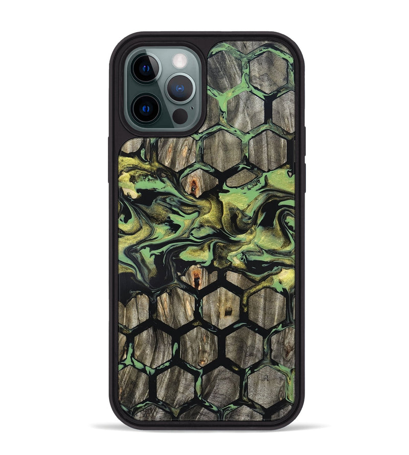 iPhone 12 Pro Max Wood Phone Case - Adalee (Pattern, 820002)