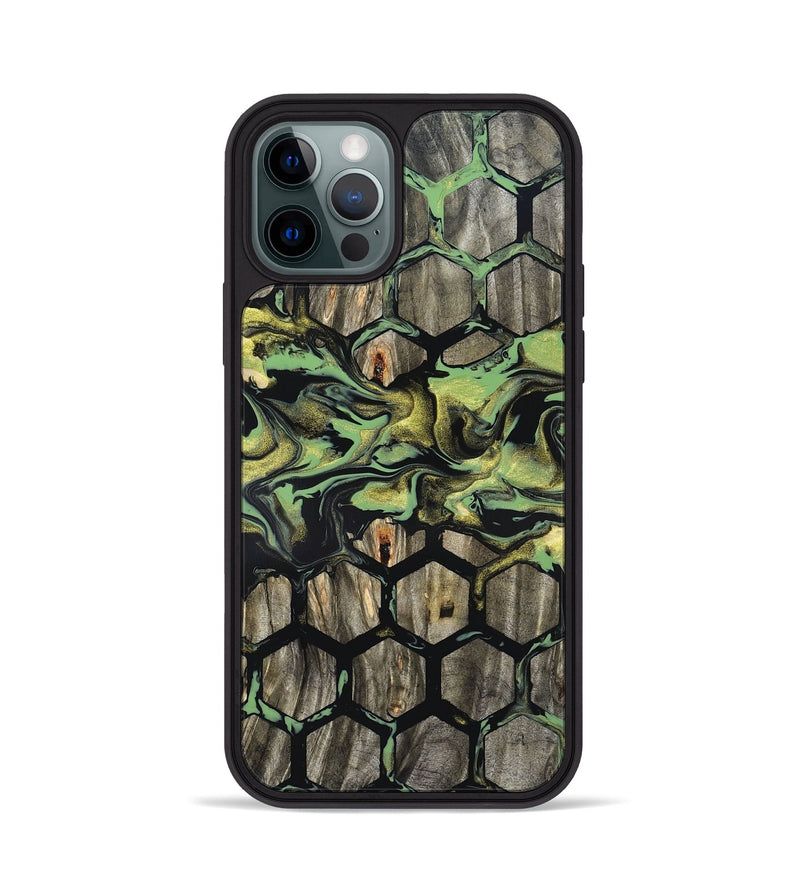 iPhone 12 Pro Wood Phone Case - Adalee (Pattern, 820002)
