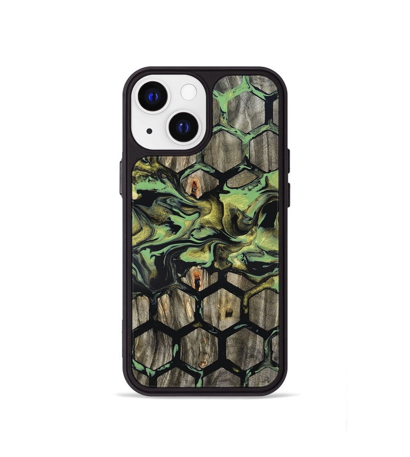 iPhone 13 mini Wood Phone Case - Adalee (Pattern, 820002)