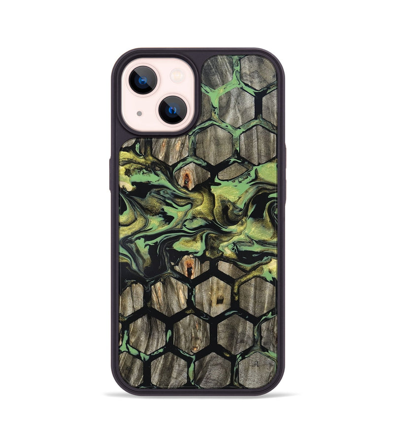 iPhone 14 Wood Phone Case - Adalee (Pattern, 820002)