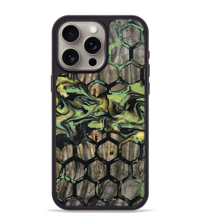 iPhone 15 Pro Max Wood Phone Case - Adalee (Pattern, 820002)