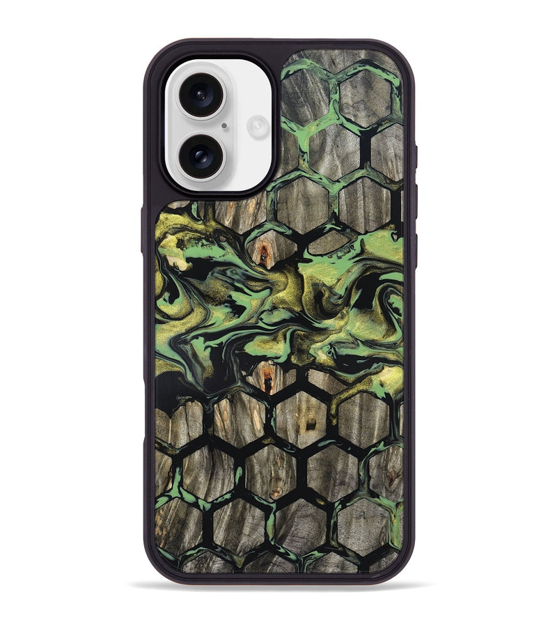 iPhone 16 Plus Wood Phone Case - Adalee (Pattern, 820002)