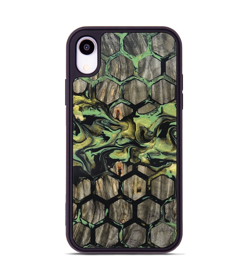 iPhone Xr Wood Phone Case - Adalee (Pattern, 820002)