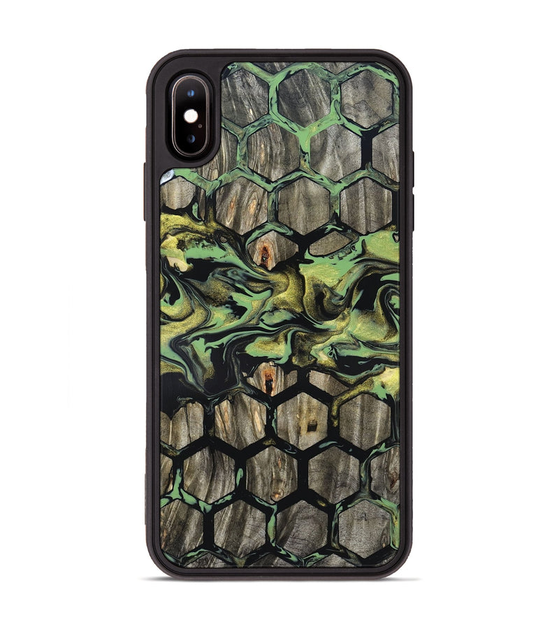 iPhone Xs Max Wood Phone Case - Adalee (Pattern, 820002)