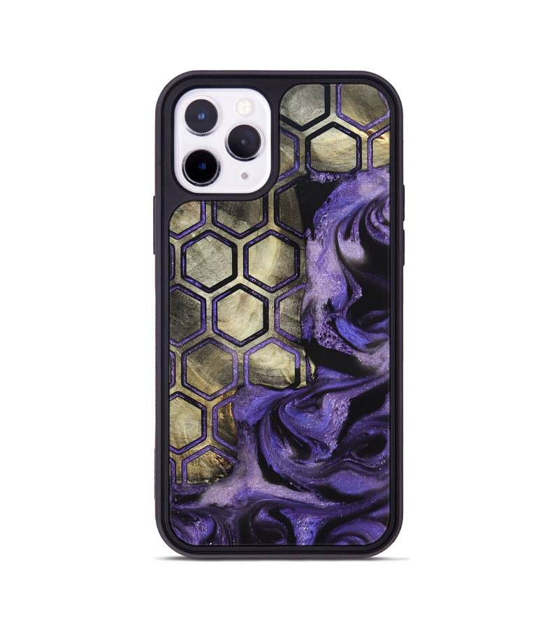 iPhone 11 Pro Wood Phone Case - Tricia (Pattern, 820003)