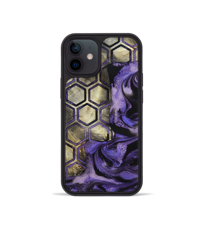 iPhone 12 mini Wood Phone Case - Tricia (Pattern, 820003)