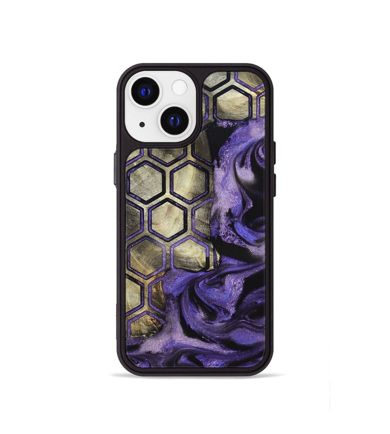 iPhone 13 mini Wood Phone Case - Tricia (Pattern, 820003)