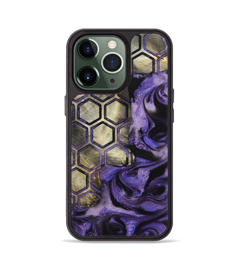 iPhone 13 Pro Wood Phone Case - Tricia (Pattern, 820003)