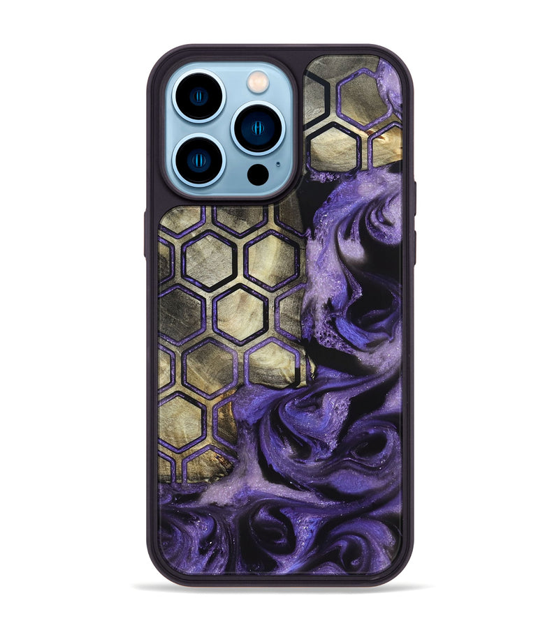 iPhone 14 Pro Max Wood Phone Case - Tricia (Pattern, 820003)