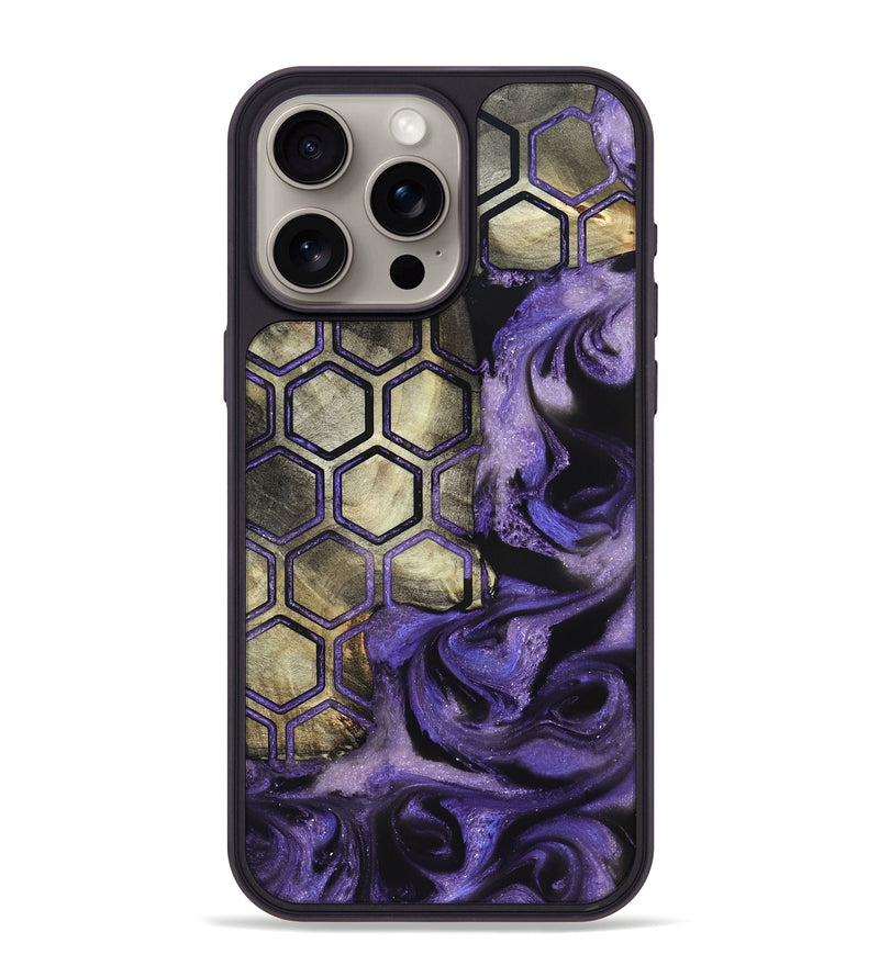 iPhone 15 Pro Max Wood Phone Case - Tricia (Pattern, 820003)