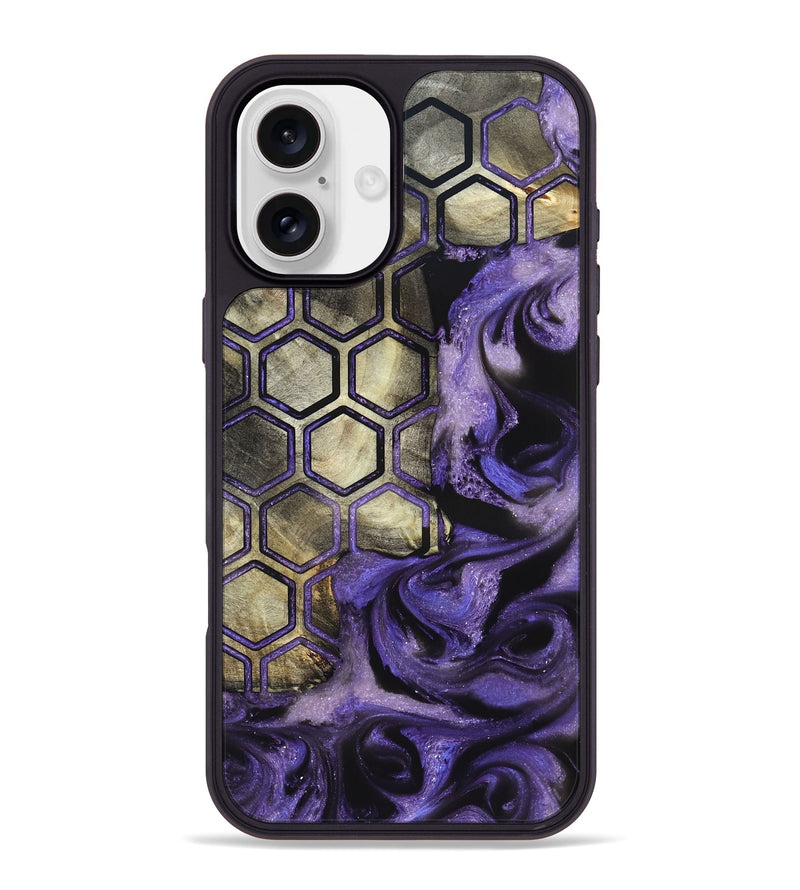 iPhone 16 Plus Wood Phone Case - Tricia (Pattern, 820003)