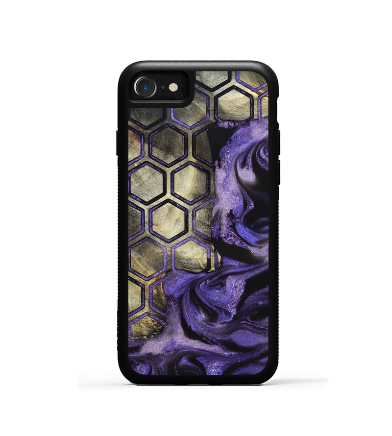iPhone SE Wood Phone Case - Tricia (Pattern, 820003)