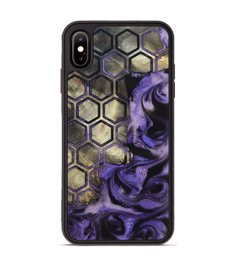 iPhone Xs Max Wood Phone Case - Tricia (Pattern, 820003)