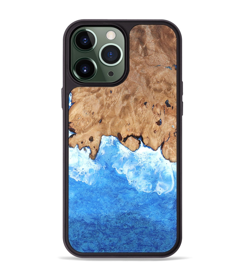 iPhone 13 Pro Max Wood Phone Case - Dusty (Coastal, 820004)