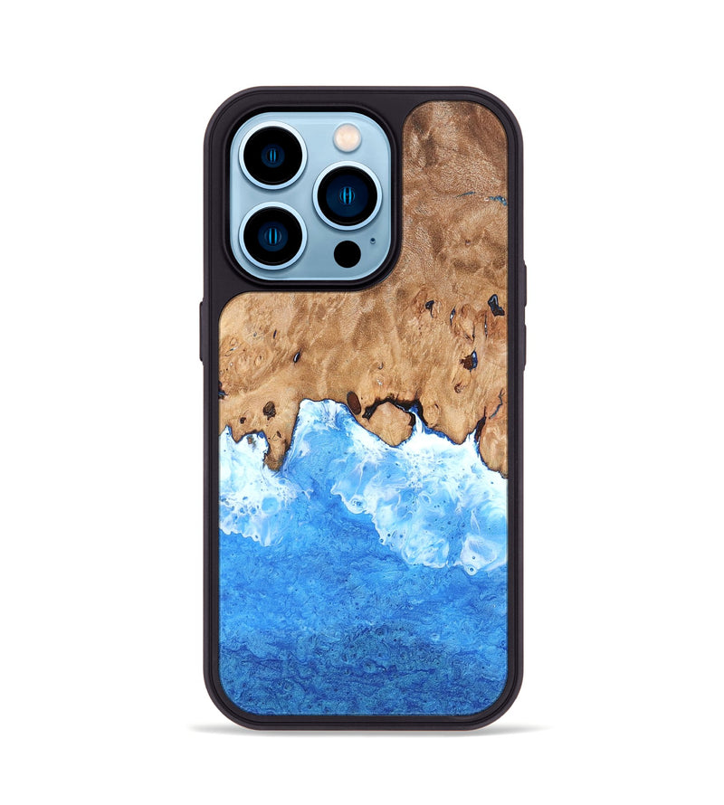 iPhone 14 Pro Wood Phone Case - Dusty (Coastal, 820004)