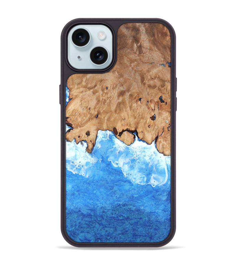 iPhone 15 Plus Wood Phone Case - Dusty (Coastal, 820004)