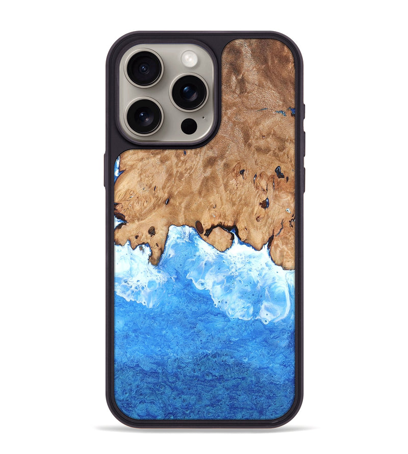 iPhone 15 Pro Max Wood Phone Case - Dusty (Coastal, 820004)