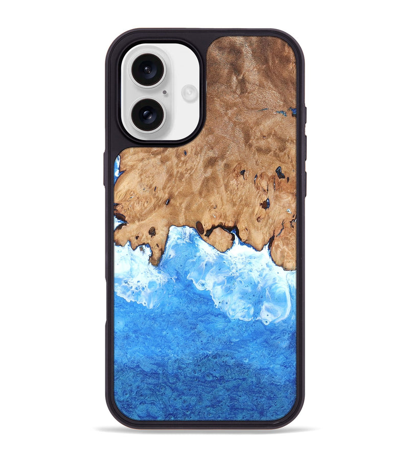 iPhone 16 Plus Wood Phone Case - Dusty (Coastal, 820004)
