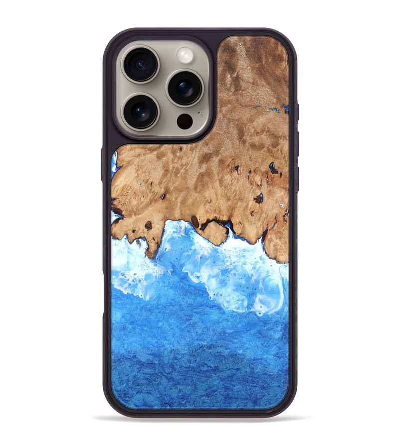 iPhone 16 Pro Max Wood Phone Case - Dusty (Coastal, 820004)