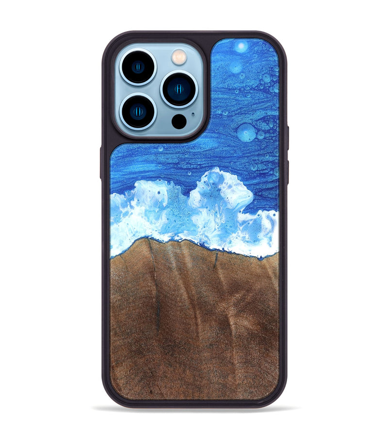 iPhone 14 Pro Max Wood Phone Case - Joziah (Coastal, 820006)