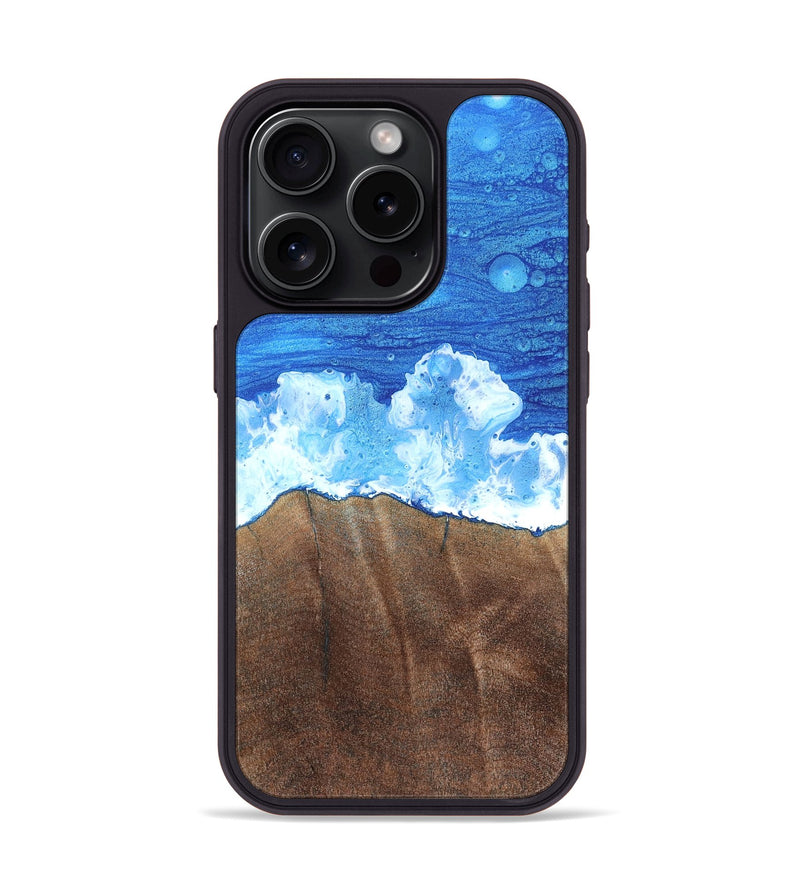 iPhone 15 Pro Wood Phone Case - Joziah (Coastal, 820006)