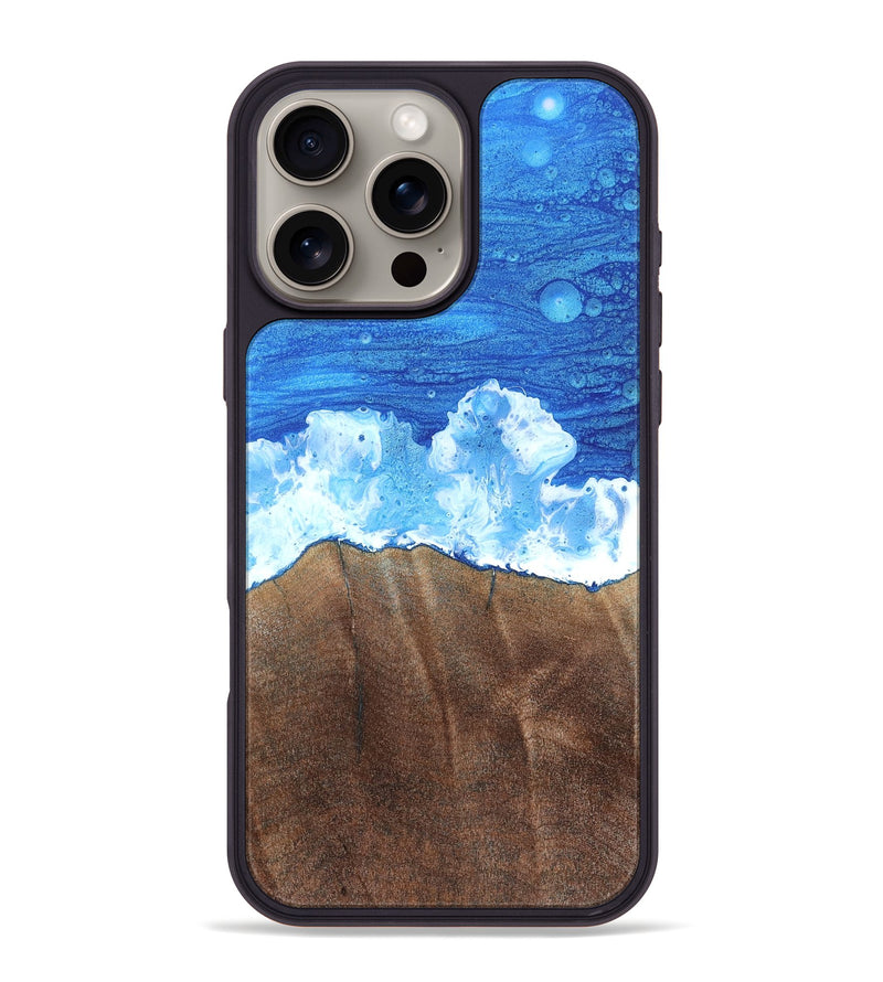 iPhone 16 Pro Max Wood Phone Case - Joziah (Coastal, 820006)