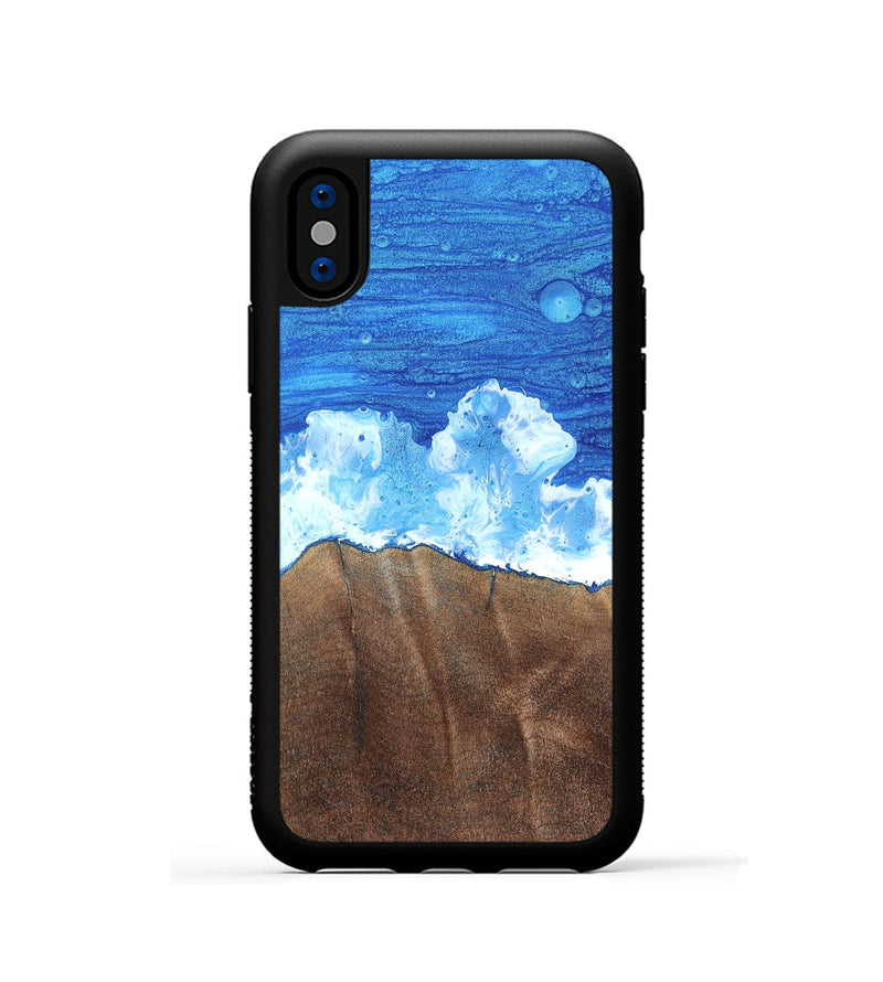 iPhone Xs Wood Phone Case - Joziah (Coastal, 820006)