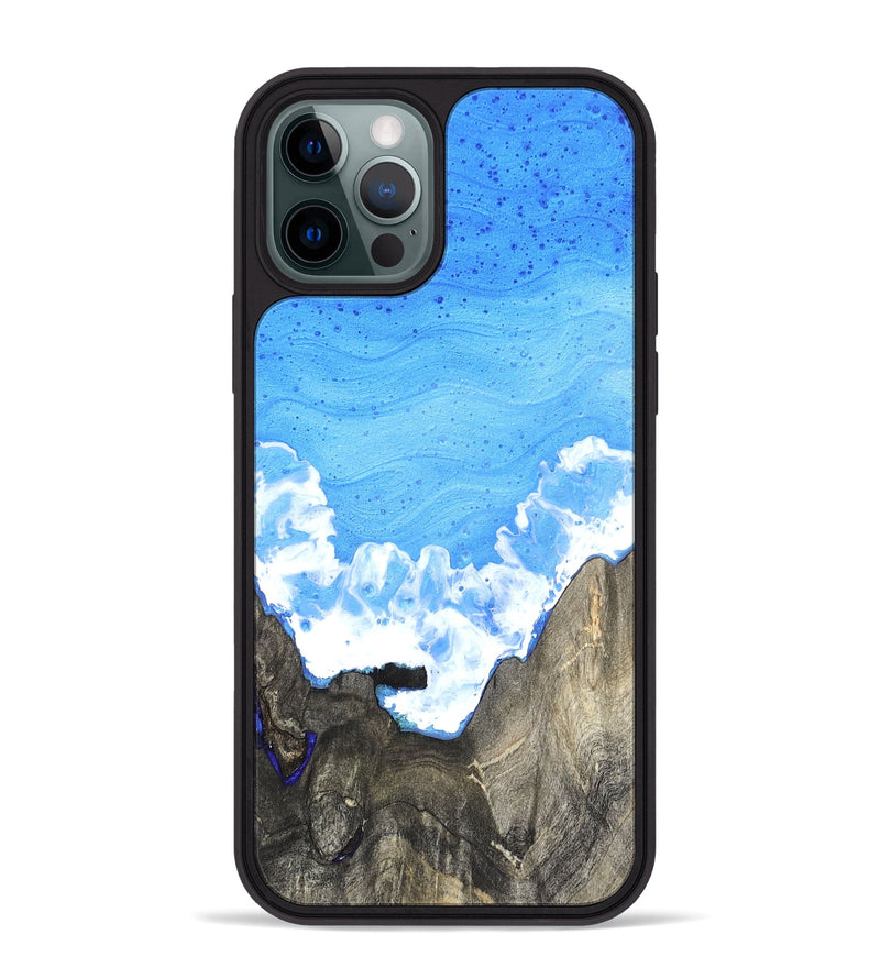iPhone 12 Pro Max Wood Phone Case - Leanna (Coastal, 820009)