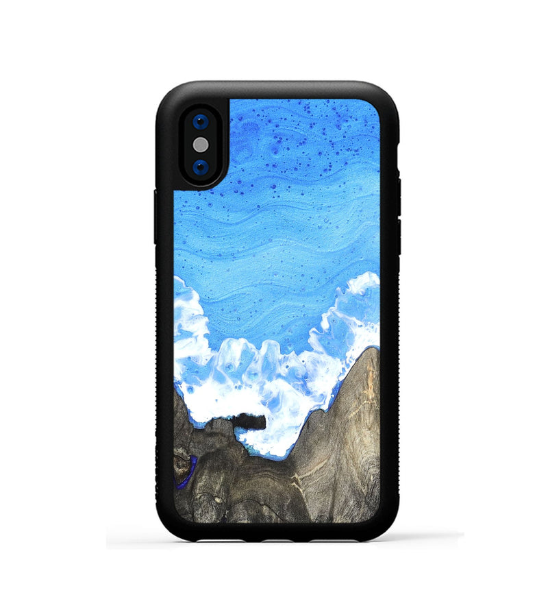 iPhone Xs Wood Phone Case - Leanna (Coastal, 820009)