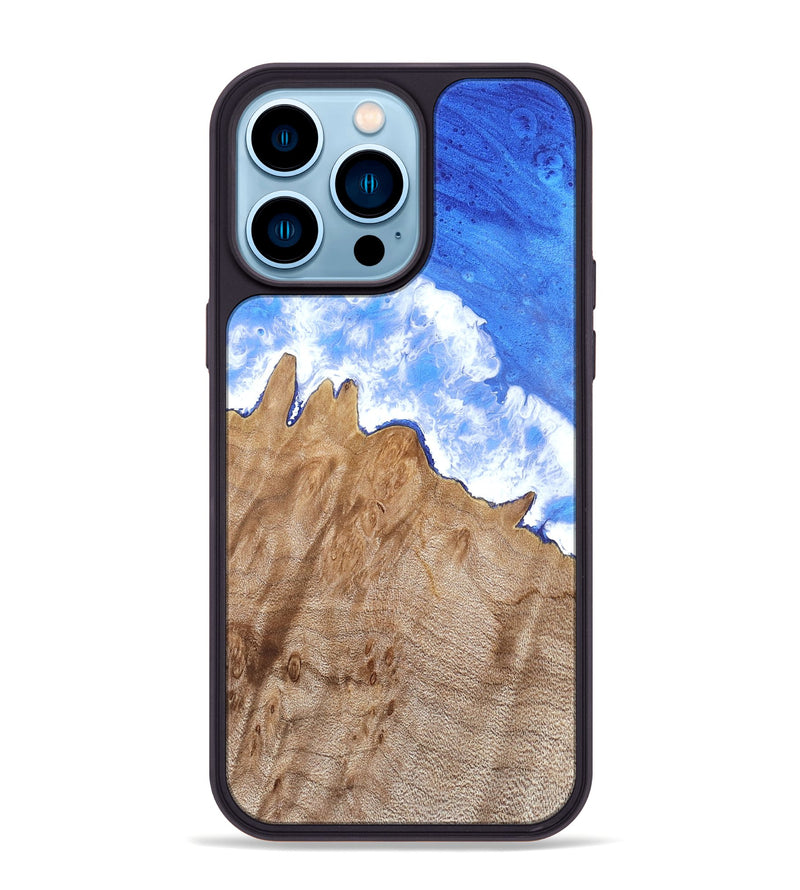 iPhone 14 Pro Max Wood Phone Case - Sherryl (Coastal, 820012)
