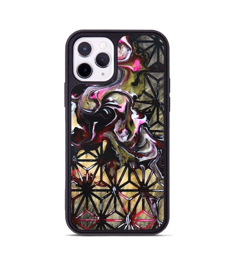 iPhone 11 Pro Wood Phone Case - Journi (Pattern, 820014)