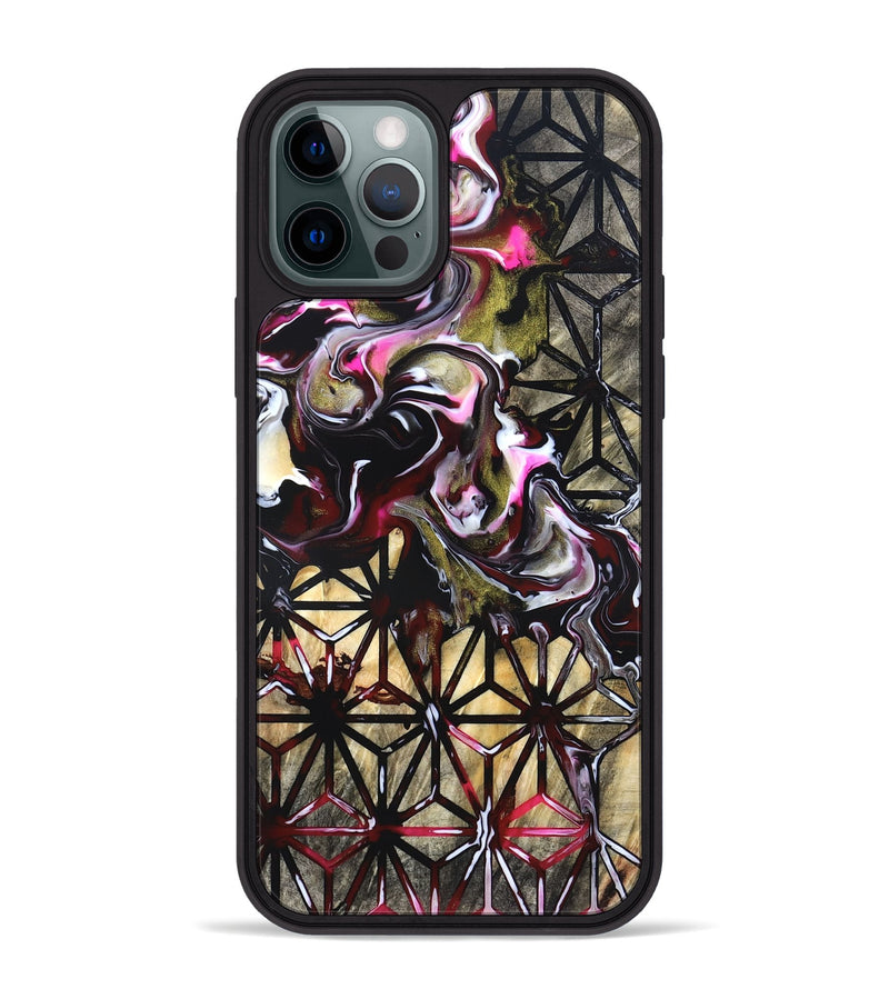 iPhone 12 Pro Max Wood Phone Case - Journi (Pattern, 820014)