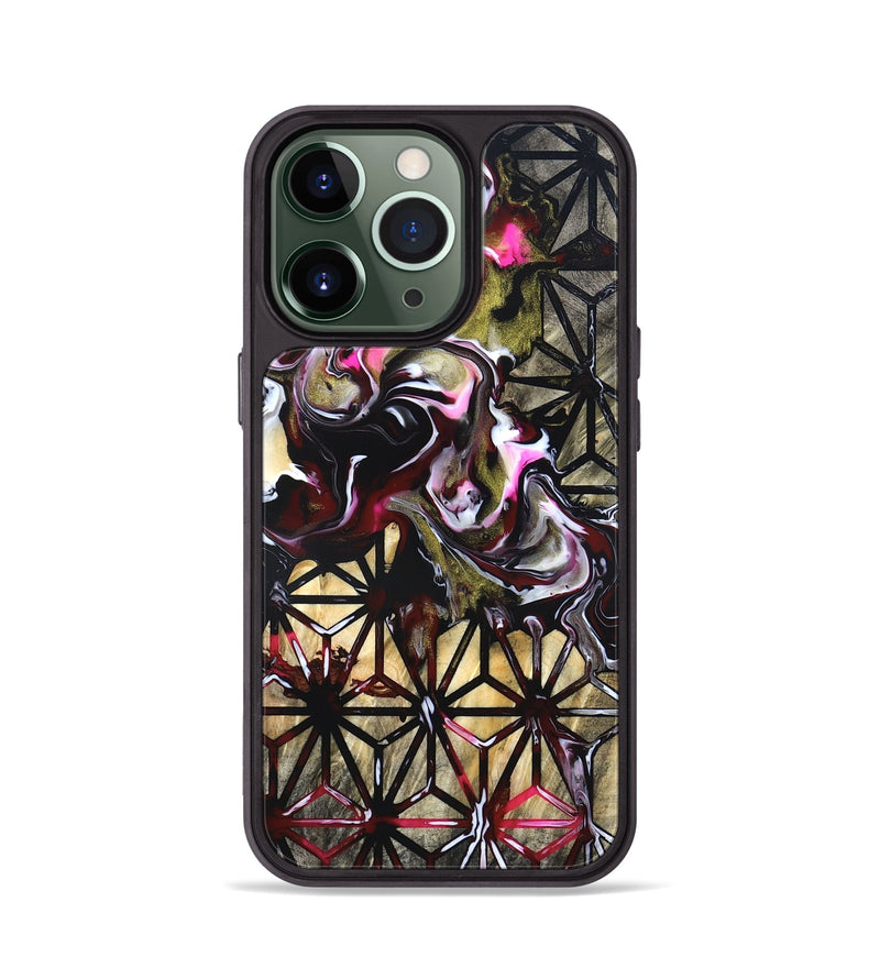 iPhone 13 Pro Wood Phone Case - Journi (Pattern, 820014)