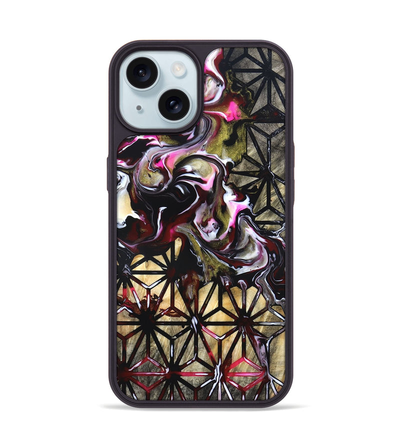 iPhone 15 Wood Phone Case - Journi (Pattern, 820014)