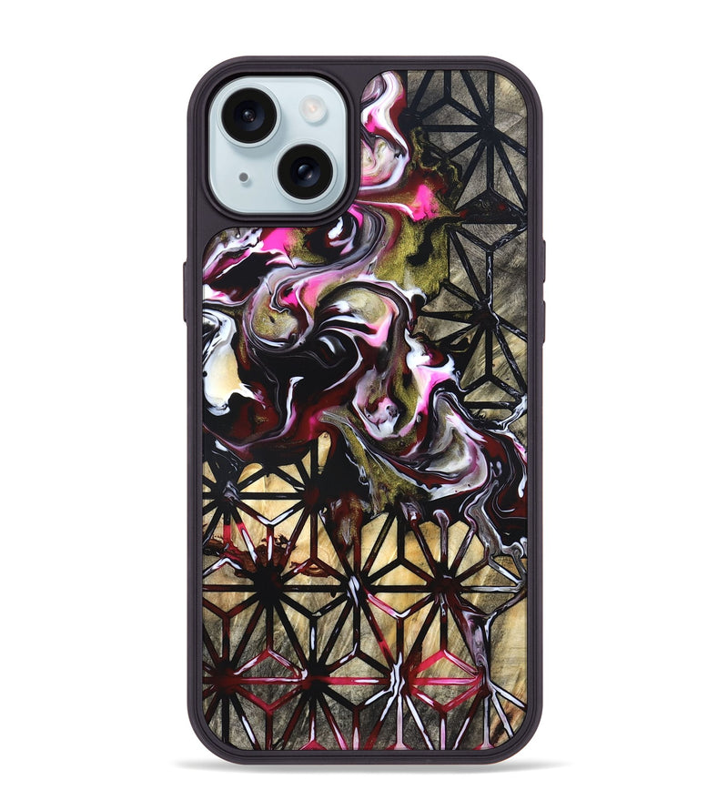 iPhone 15 Plus Wood Phone Case - Journi (Pattern, 820014)