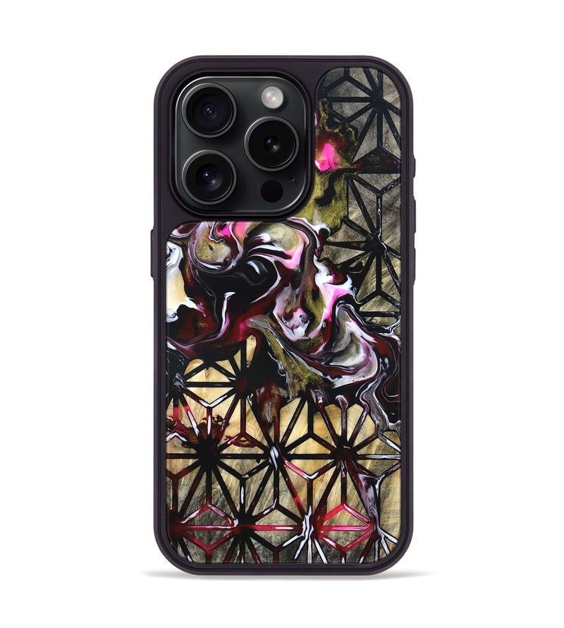 iPhone 15 Pro Wood Phone Case - Journi (Pattern, 820014)
