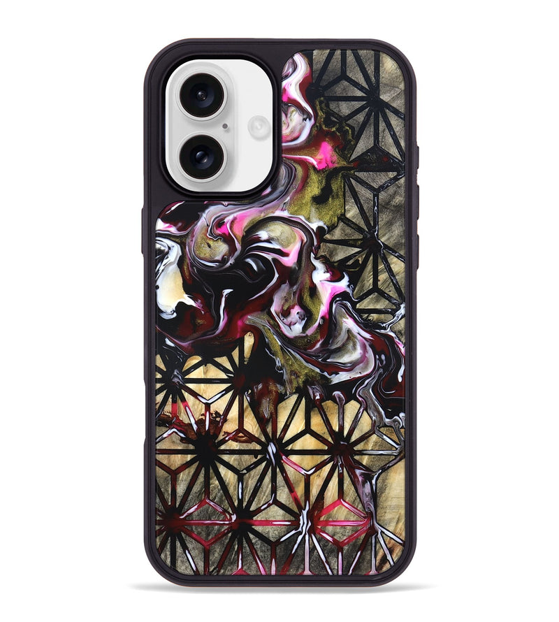 iPhone 16 Plus Wood Phone Case - Journi (Pattern, 820014)