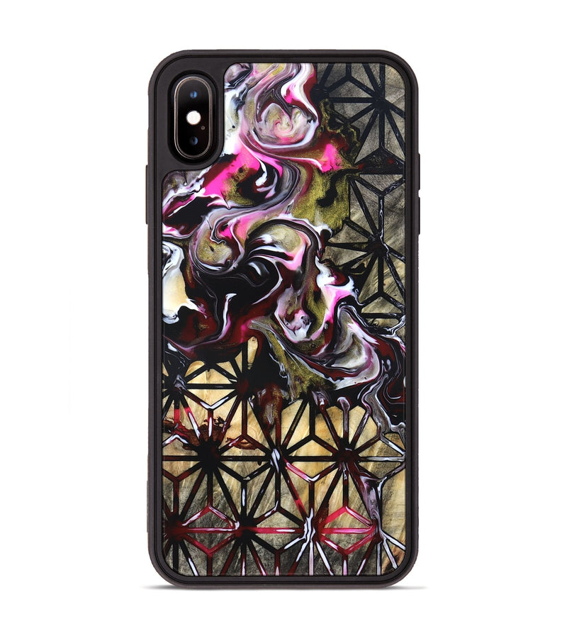 iPhone Xs Max Wood Phone Case - Journi (Pattern, 820014)