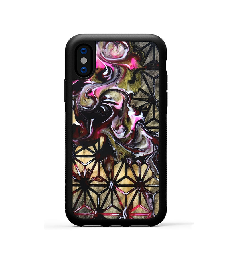 iPhone Xs Wood Phone Case - Journi (Pattern, 820014)