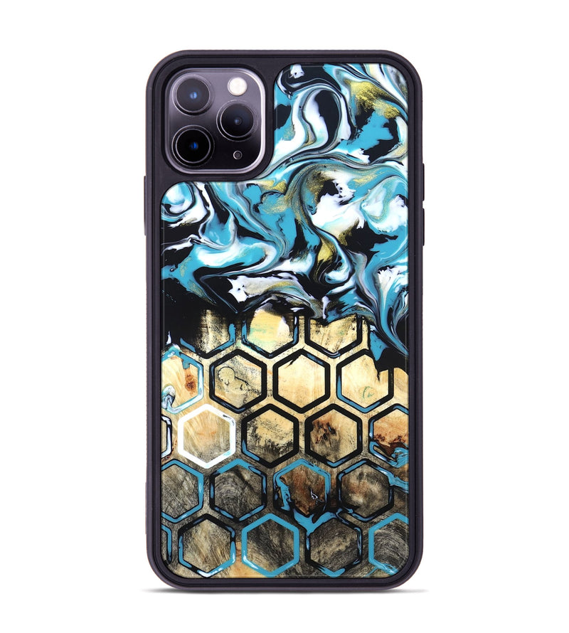 iPhone 11 Pro Max Wood Phone Case - Hoover (Pattern, 820015)