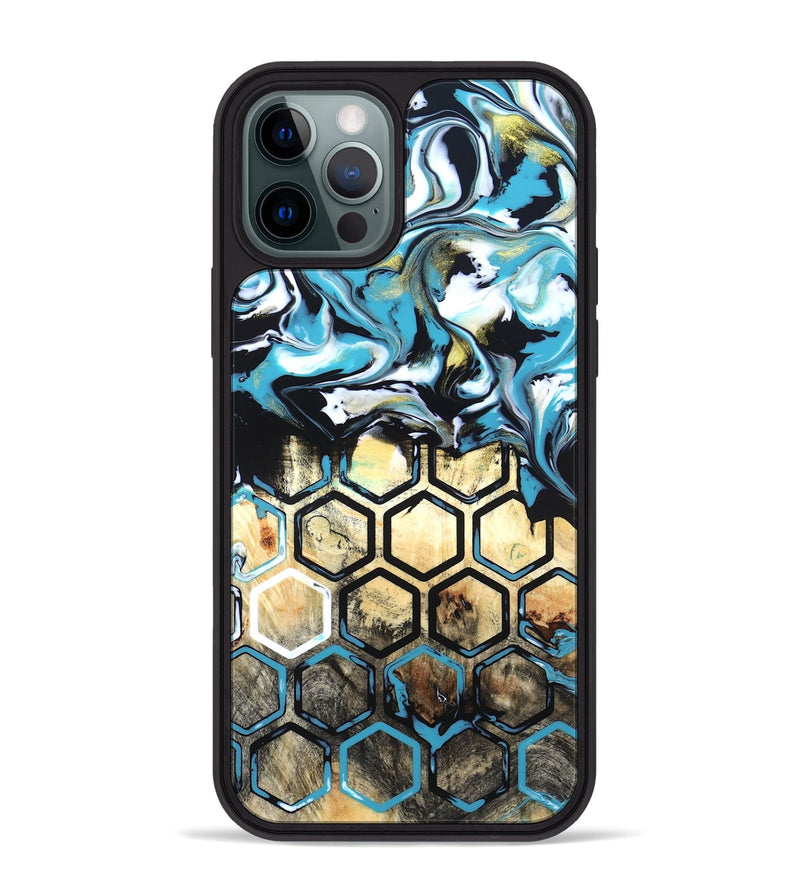 iPhone 12 Pro Max Wood Phone Case - Hoover (Pattern, 820015)
