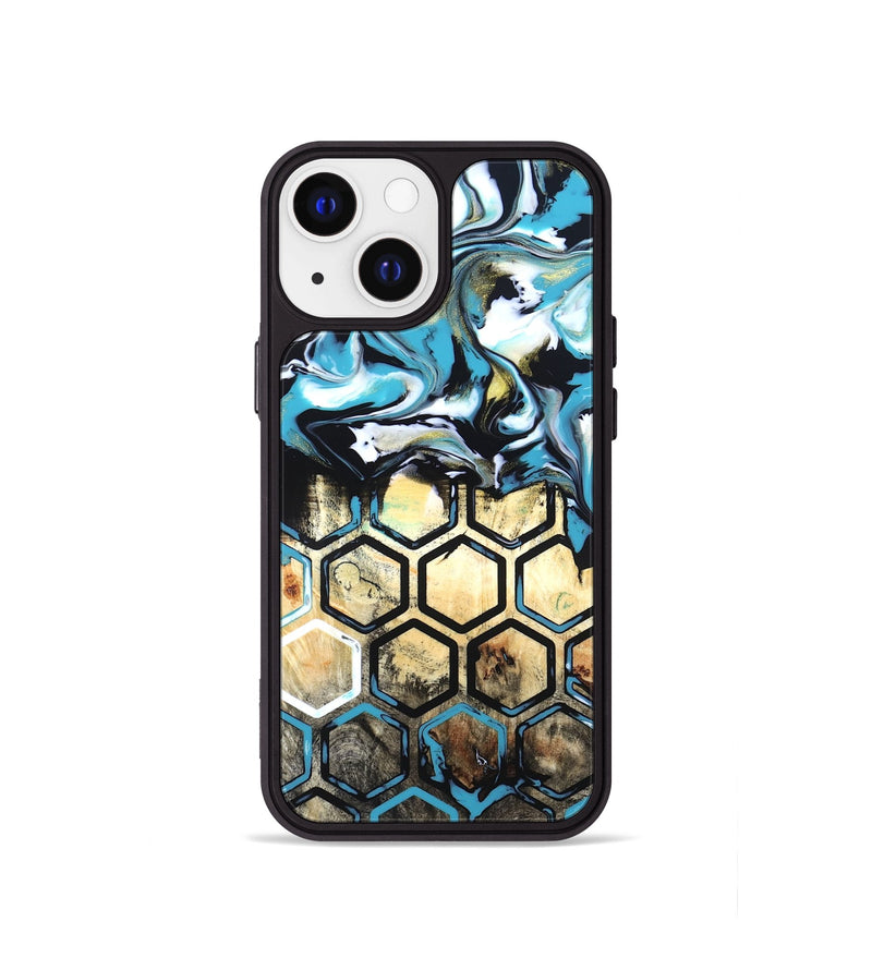 iPhone 13 mini Wood Phone Case - Hoover (Pattern, 820015)