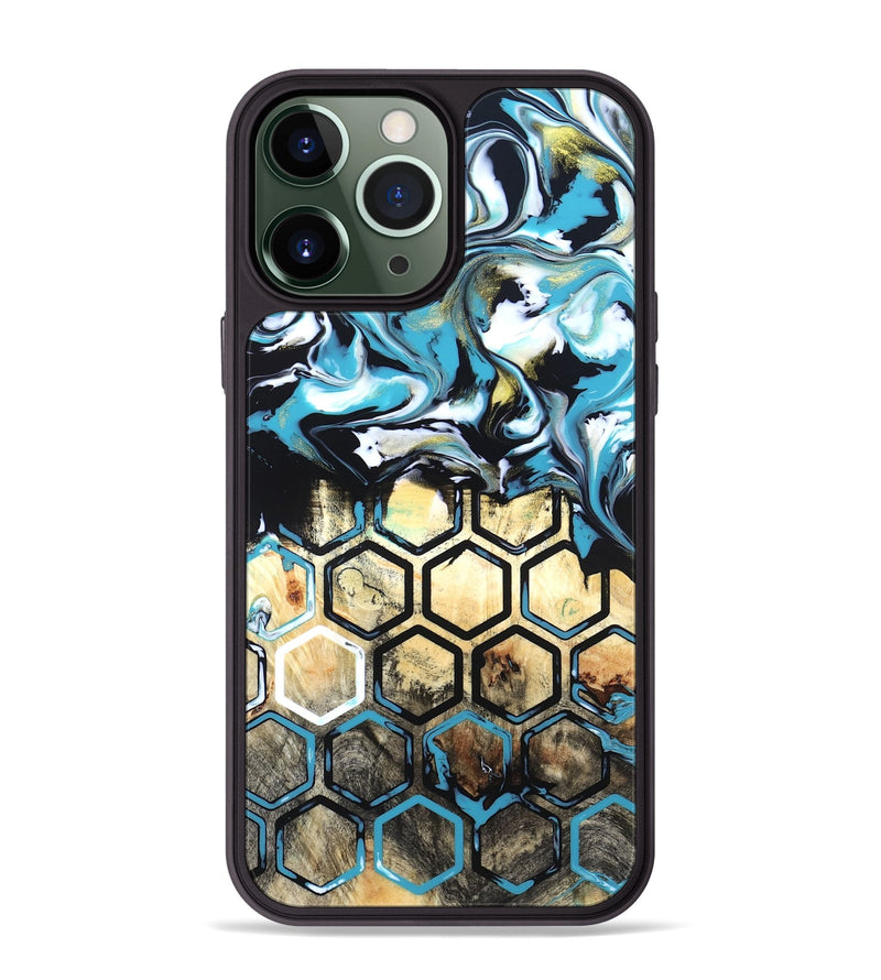 iPhone 13 Pro Max Wood Phone Case - Hoover (Pattern, 820015)