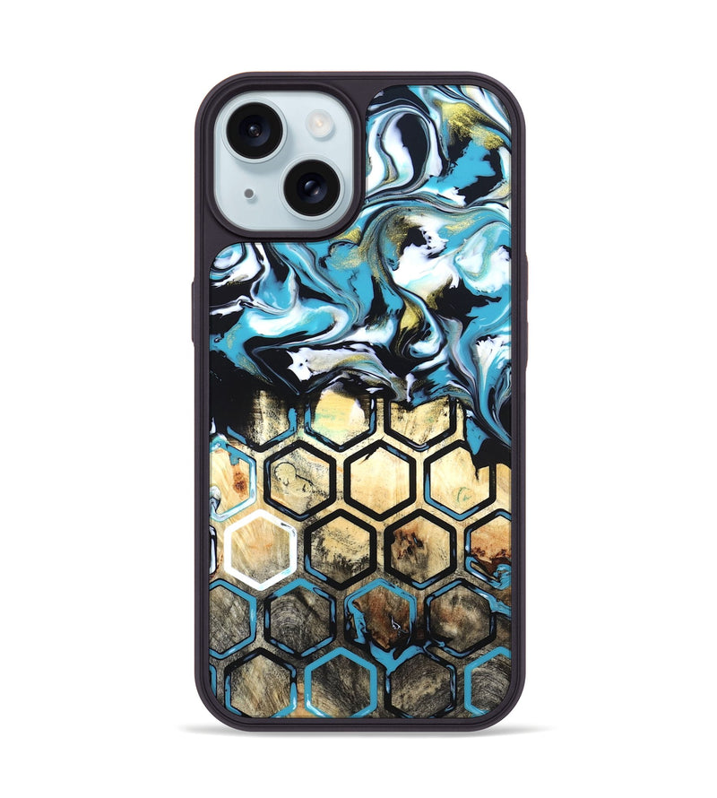 iPhone 15 Wood Phone Case - Hoover (Pattern, 820015)