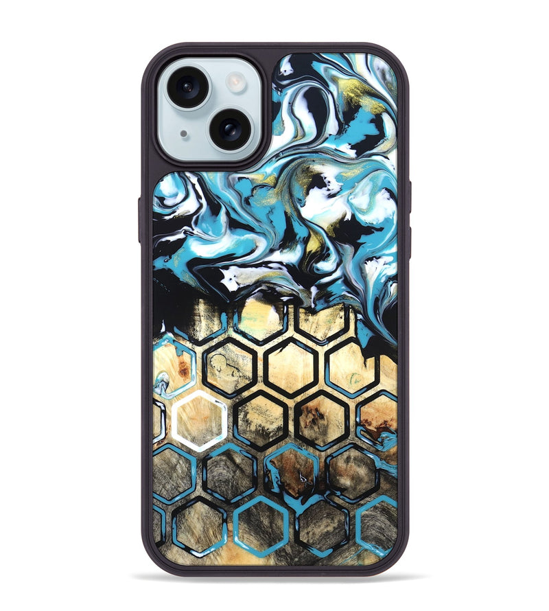 iPhone 15 Plus Wood Phone Case - Hoover (Pattern, 820015)