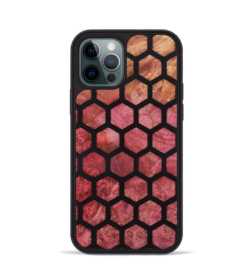 iPhone 12 Pro Wood Phone Case - Breanne (Pattern, 820016)
