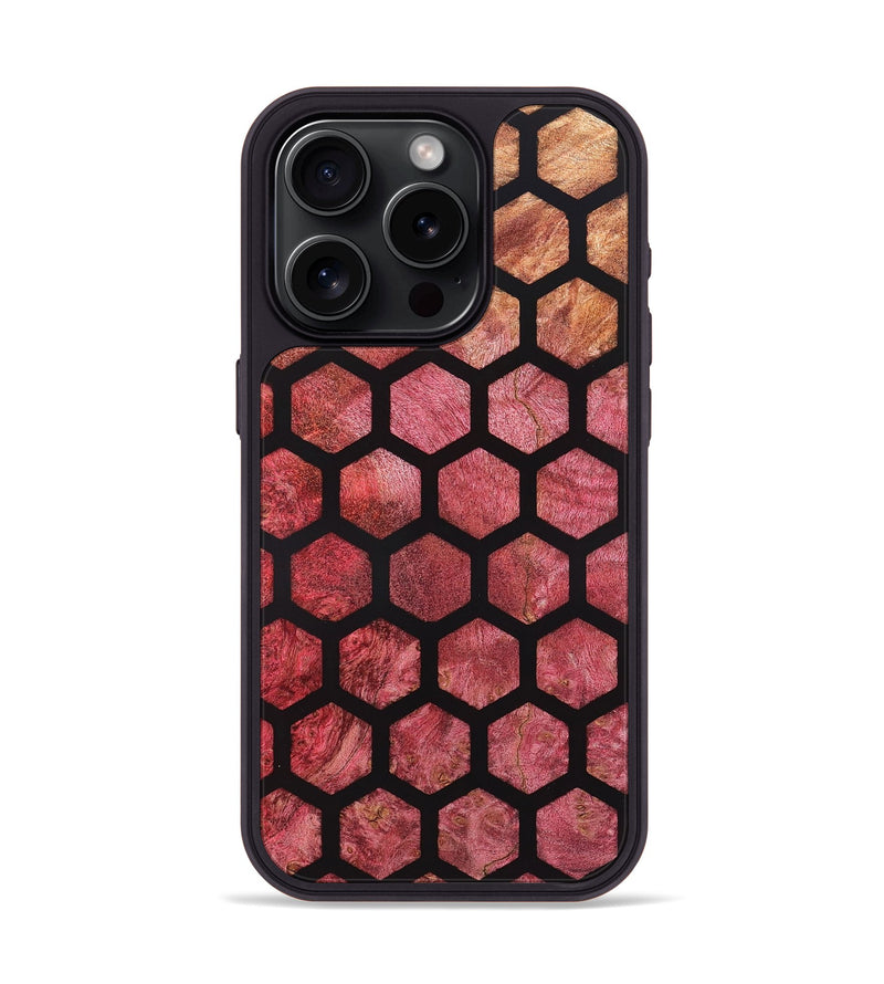 iPhone 15 Pro Wood Phone Case - Breanne (Pattern, 820016)