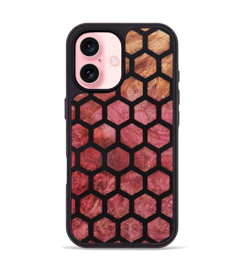 iPhone 16 Wood Phone Case - Breanne (Pattern, 820016)