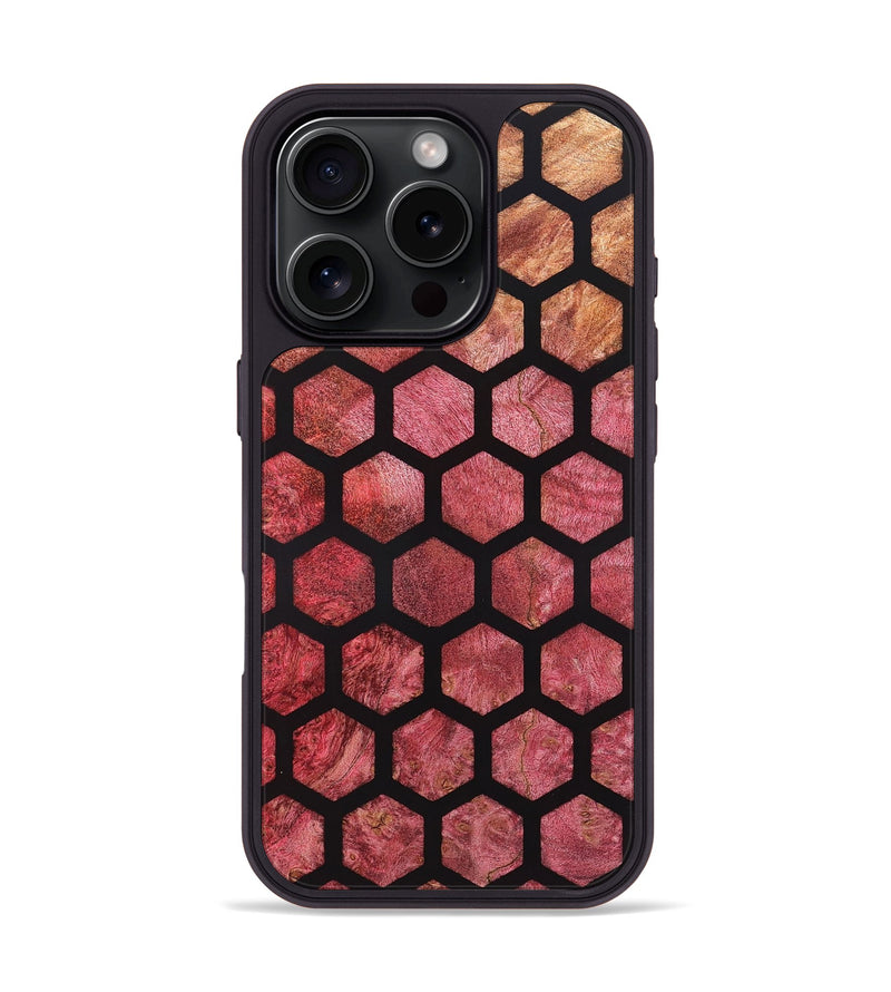 iPhone 16 Pro Wood Phone Case - Breanne (Pattern, 820016)