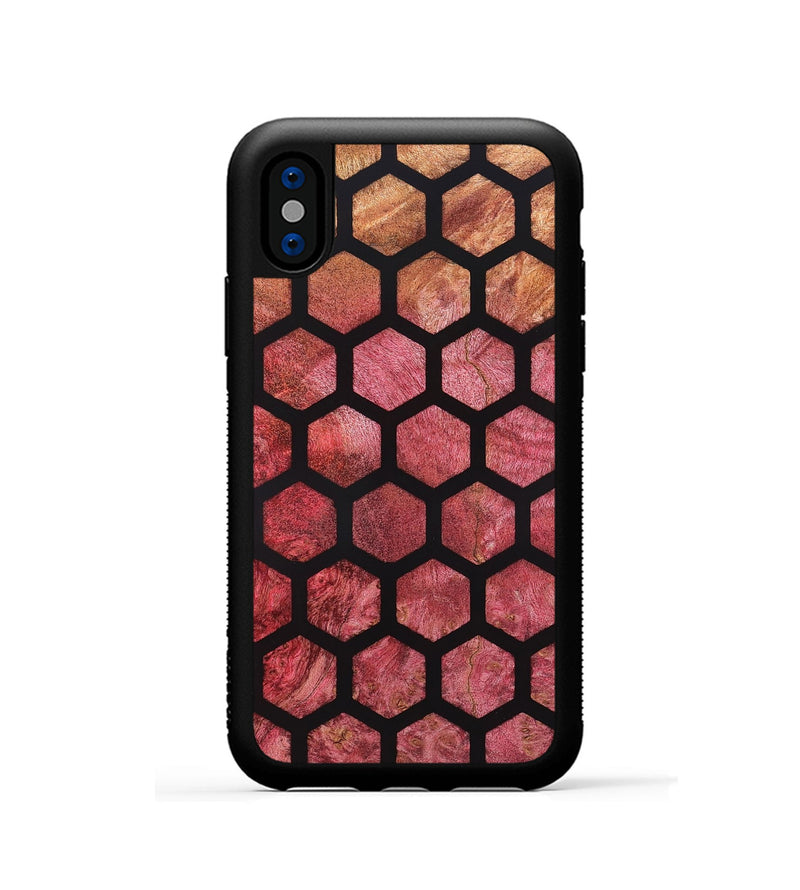 iPhone Xs Wood Phone Case - Breanne (Pattern, 820016)